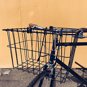 Велосипедная корзина WALD 133 черная
