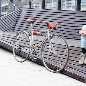 Держатель бутылки кожаный (разные цвета)