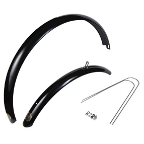 Крылья от веломастера черные 28'' 30мм