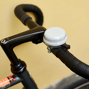 Звонок it's my!bike серый металлик