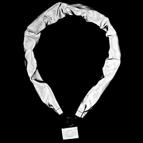 Замок-цепь для велосипеда Тигрь светоотражающая