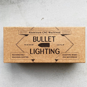 Задний велосипедный фонарь Rindow Bullet Black