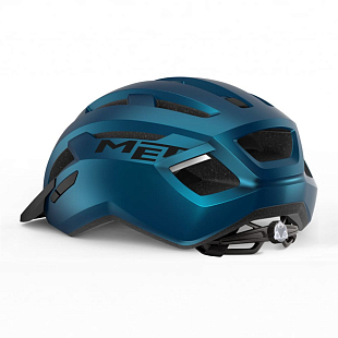 Велошлем MET Allroad Metallic Blue M