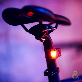 Задний велосипедный фонарь Bookman Block Light черный