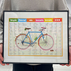 Постер Adam Bell`s the bicycle