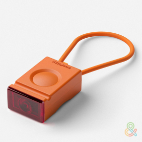 Задний велосипедный фонарь Bookman Block Light оранжевый