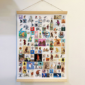 Плакат it's my!bike Пятничные медведи