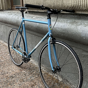 Велосипед Cinelli Gazzetta голубой (размер 59)