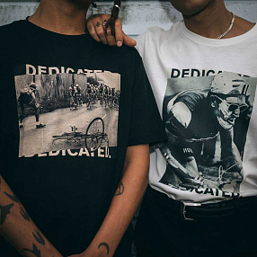 Футболка Dedicated Stockholm Bruised Rider Off-White мужская