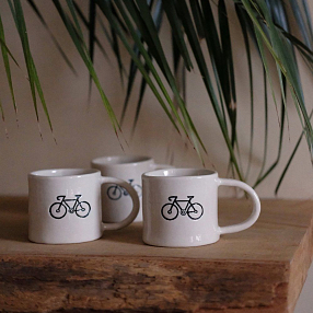 Кружка с велосипедом
