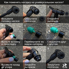 Велосипедный насос Giyo GM-61