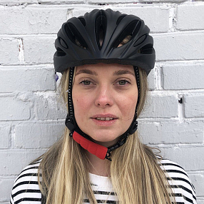 Велосипедный шлем Los Raketos VERTIGO Black-Yellow L-XL